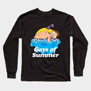 Gays of Summer Sunbathing Long Sleeve T-Shirt